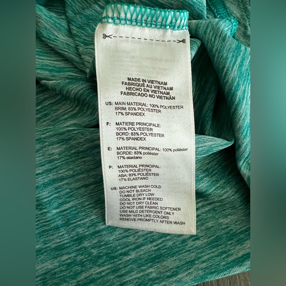Adidas Teal Racerback Workout Tank - Picture 4 of 4